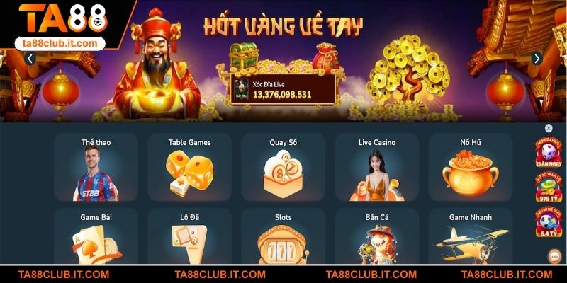 Thông tin về nhà cái TA88